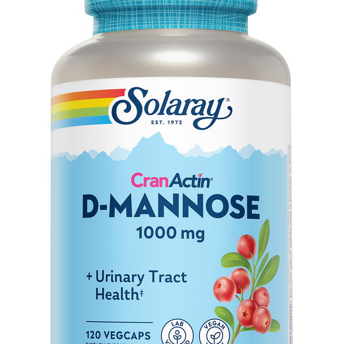 Solaray D-Mannose w/CranActin 120 ct
