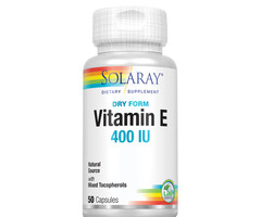 Solaray Dry E 400 IU 50 caps.