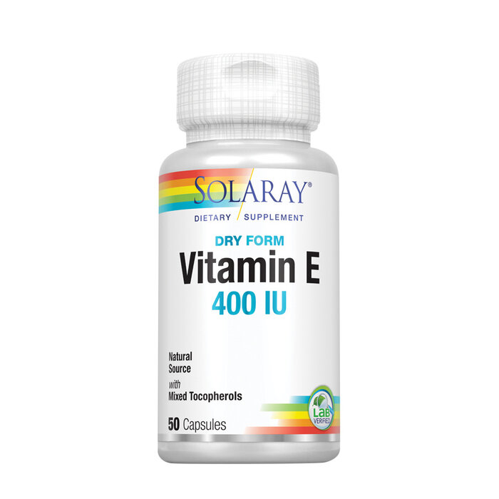 Solaray Dry E 400 IU 50 caps.