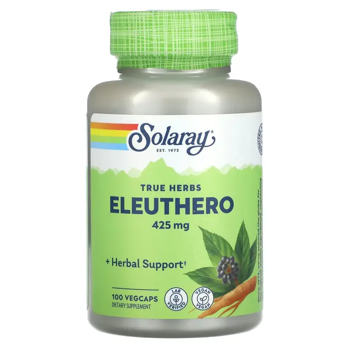 Solaray Eleuthero 100 capsules