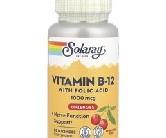 Solaray Vitamin B-12 1000mcg Lozenge