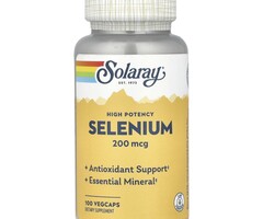 Solaray Selenium 200mcg 100cap