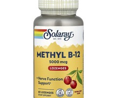 Solaray Methyl B-12 High Potency Lozenge 60
