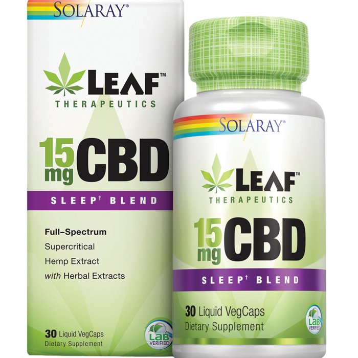 Solaray Leaf Therapeutics Sleep B