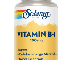 Solaray Vitamin B-1 100 capsules