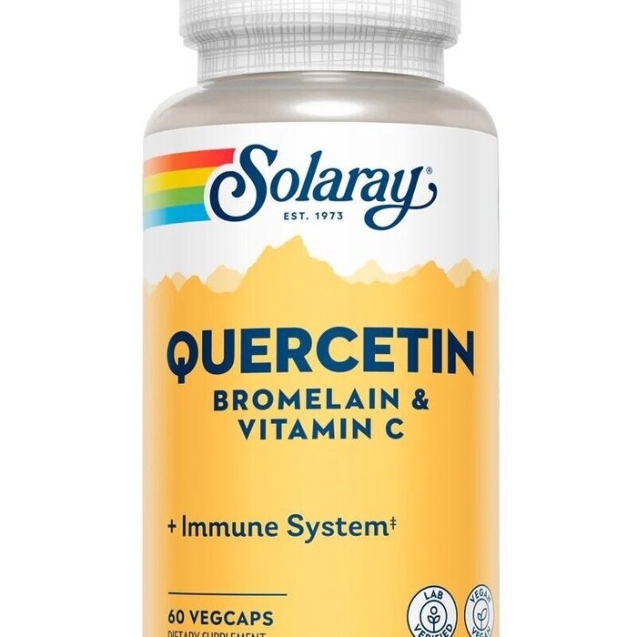 Solaray Quercetin Bromelain & Vitamin C - 60 caps