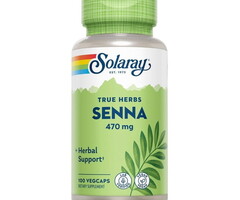 Solaray Senna Leaf 470mg 100cap