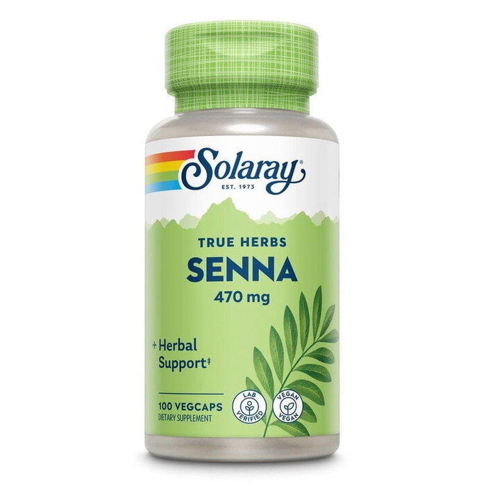Solaray Senna Leaf 470mg 100cap