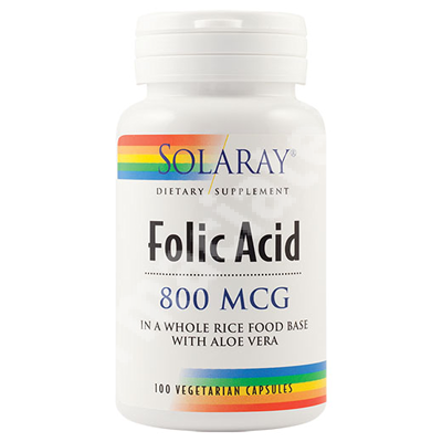 Solaray Folic Acid 800 mcg