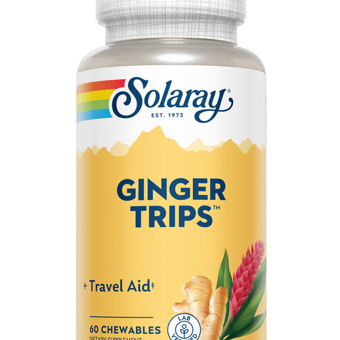 Solaray Ginger Trips 60ct