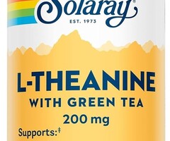 Solaray L-Theanine 200mg 45 vegcaps