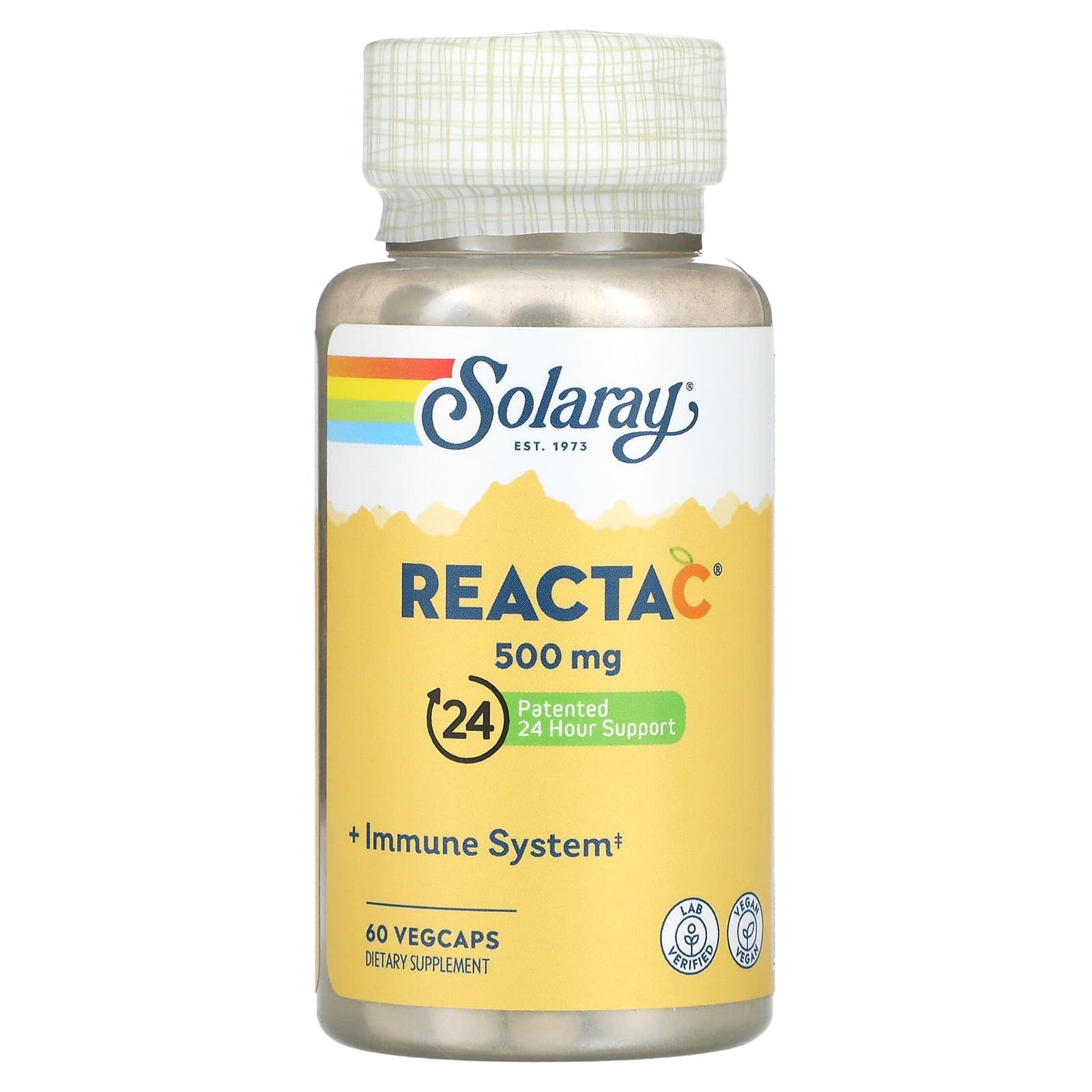 Solaray Reacta-C 60ct