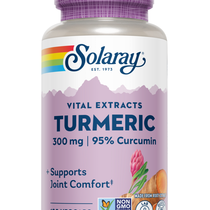 Solaray Turmeric-120 Caps.