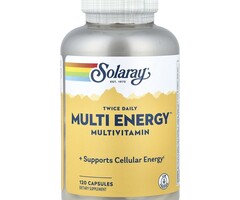 Solaray Twice Daily-120 capsules
