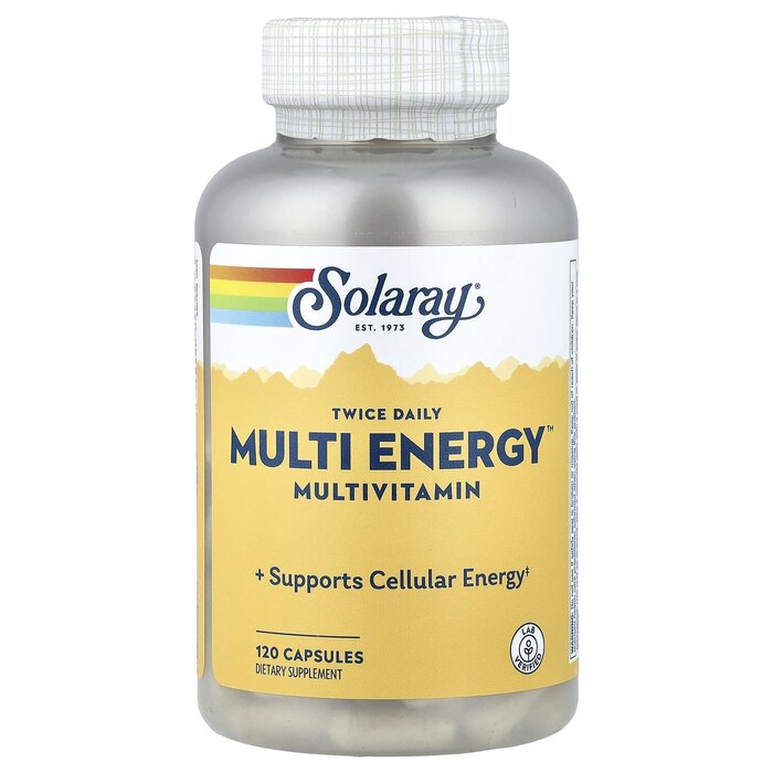 Solaray Twice Daily-120 capsules