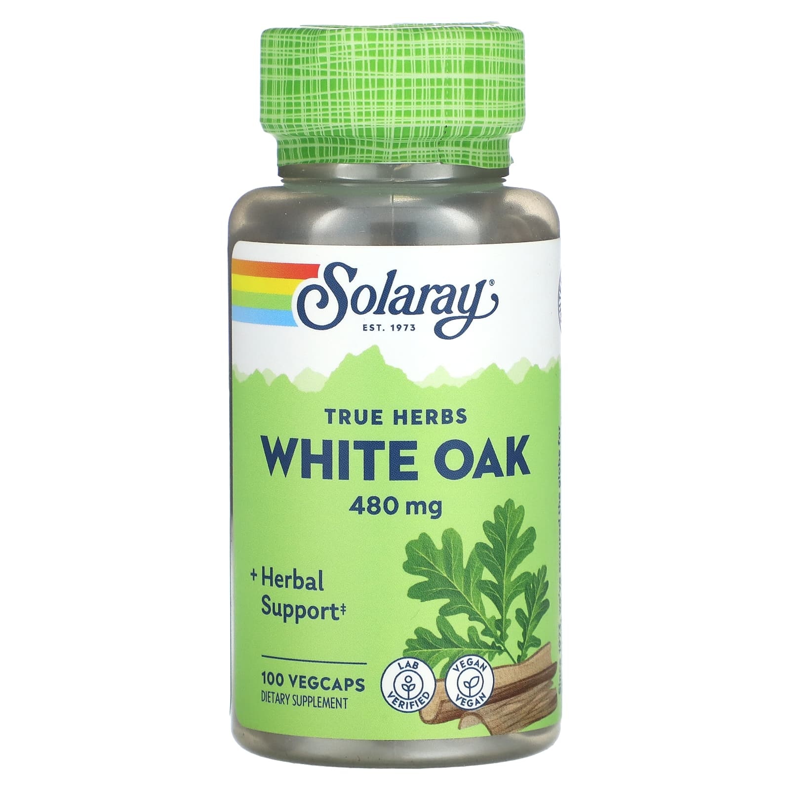 Solaray White Oak Bark 100 capsules