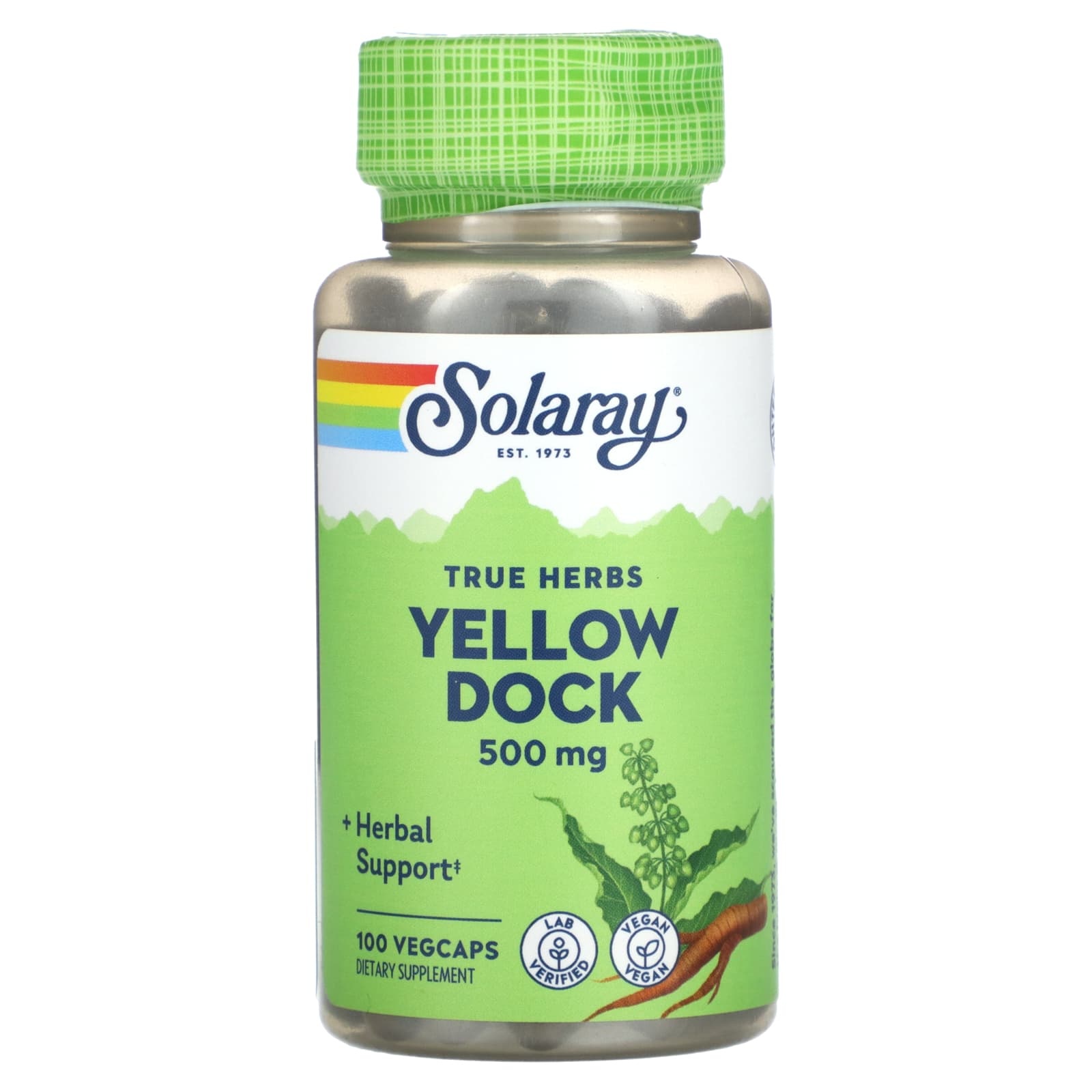 Solaray Yellow Dock 100