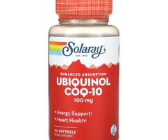 Solaray Ubiquinol COQ-10 100mg 30cap