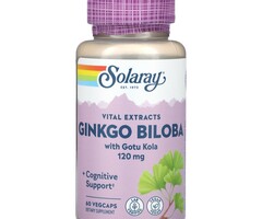 Solaray Ginkgo Biloba One Daily 60cap