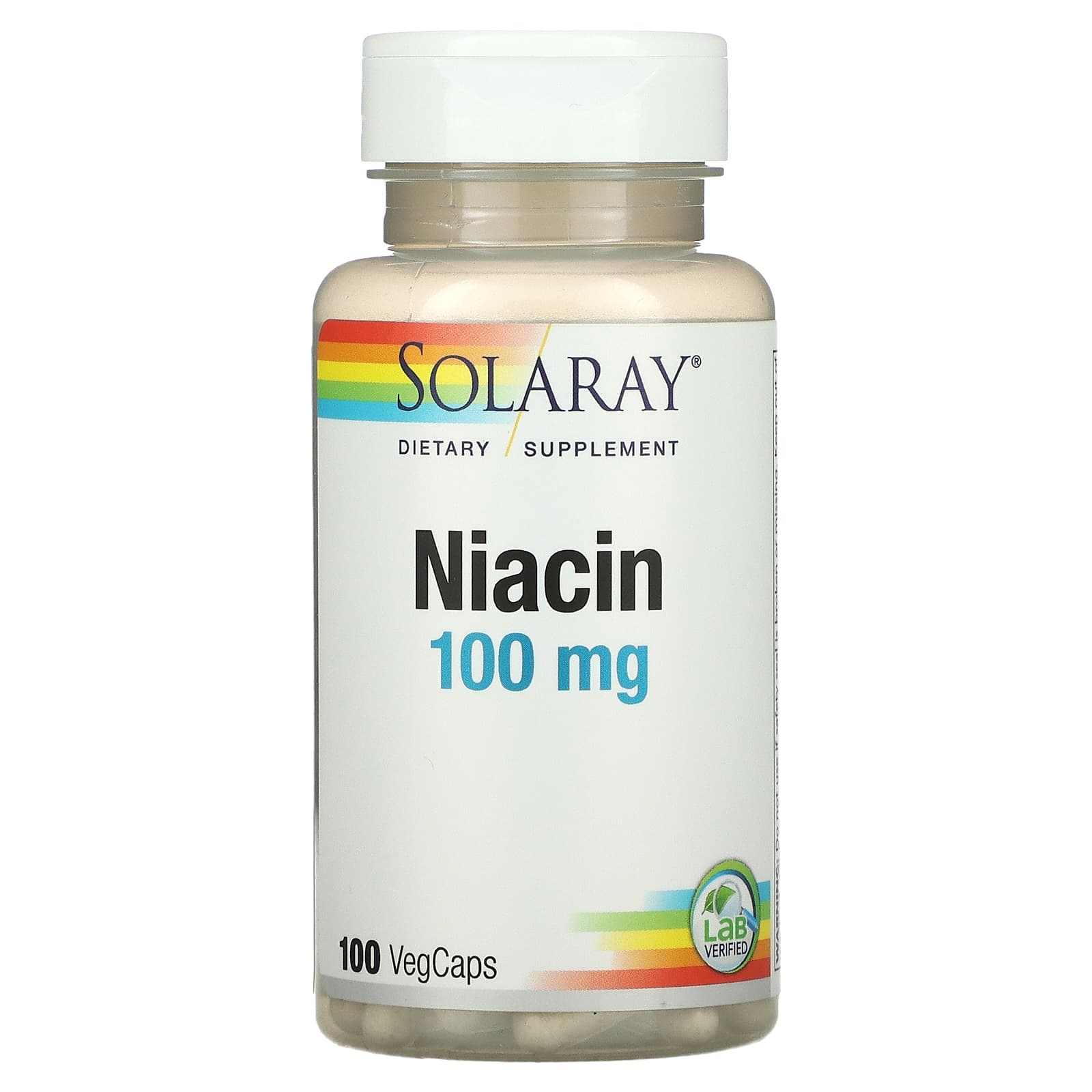 Solaray Niacin 100mg 100caps
