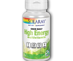 Solaray Once Daily High Energy Multivitamin - 30 Veg Caps