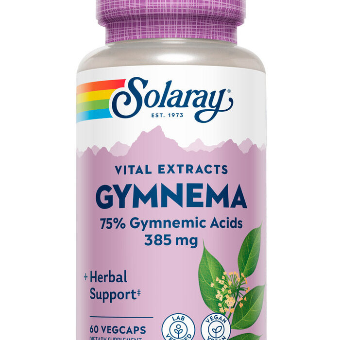 Solaray Gymnema Leaf Extract 60 capsules