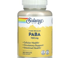 Solaray PABA 700mg Timed Release