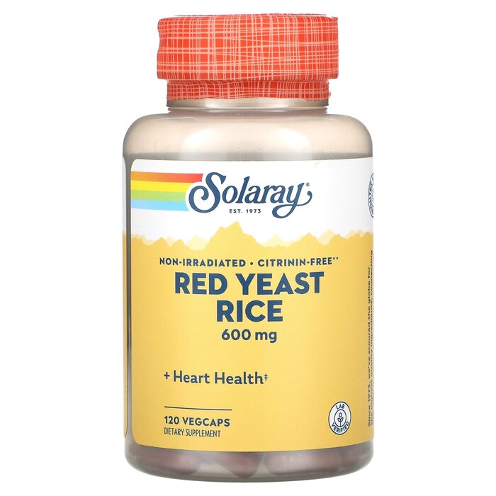 Solaray Red Yeast Rice 120 Vegcaps
