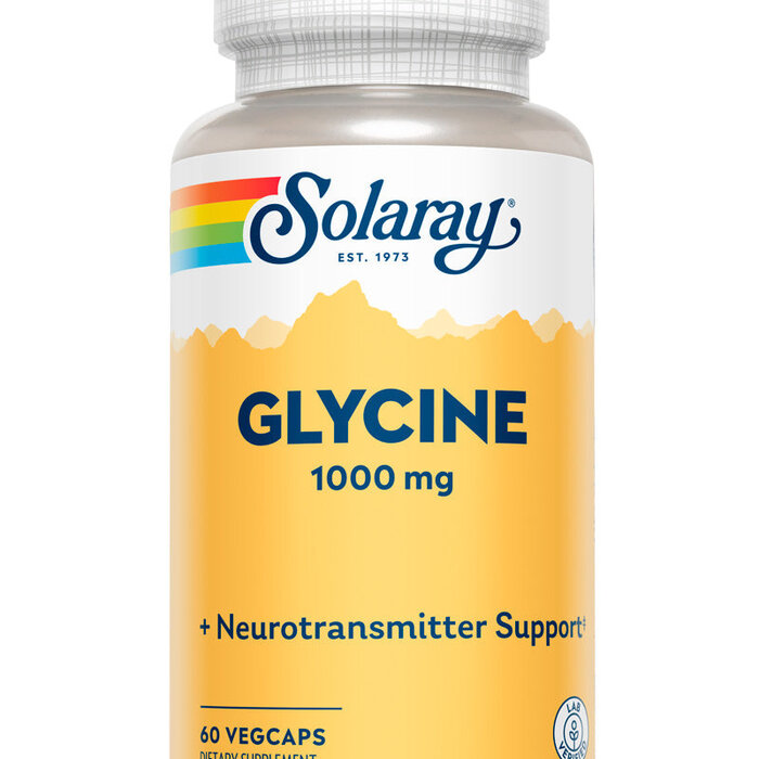 Solaray Glycine 1000mg - 60 vegcaps