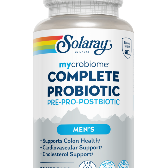 Solaray Mycrobiome Men’s Complete Probiotic - 30 vegcaps
