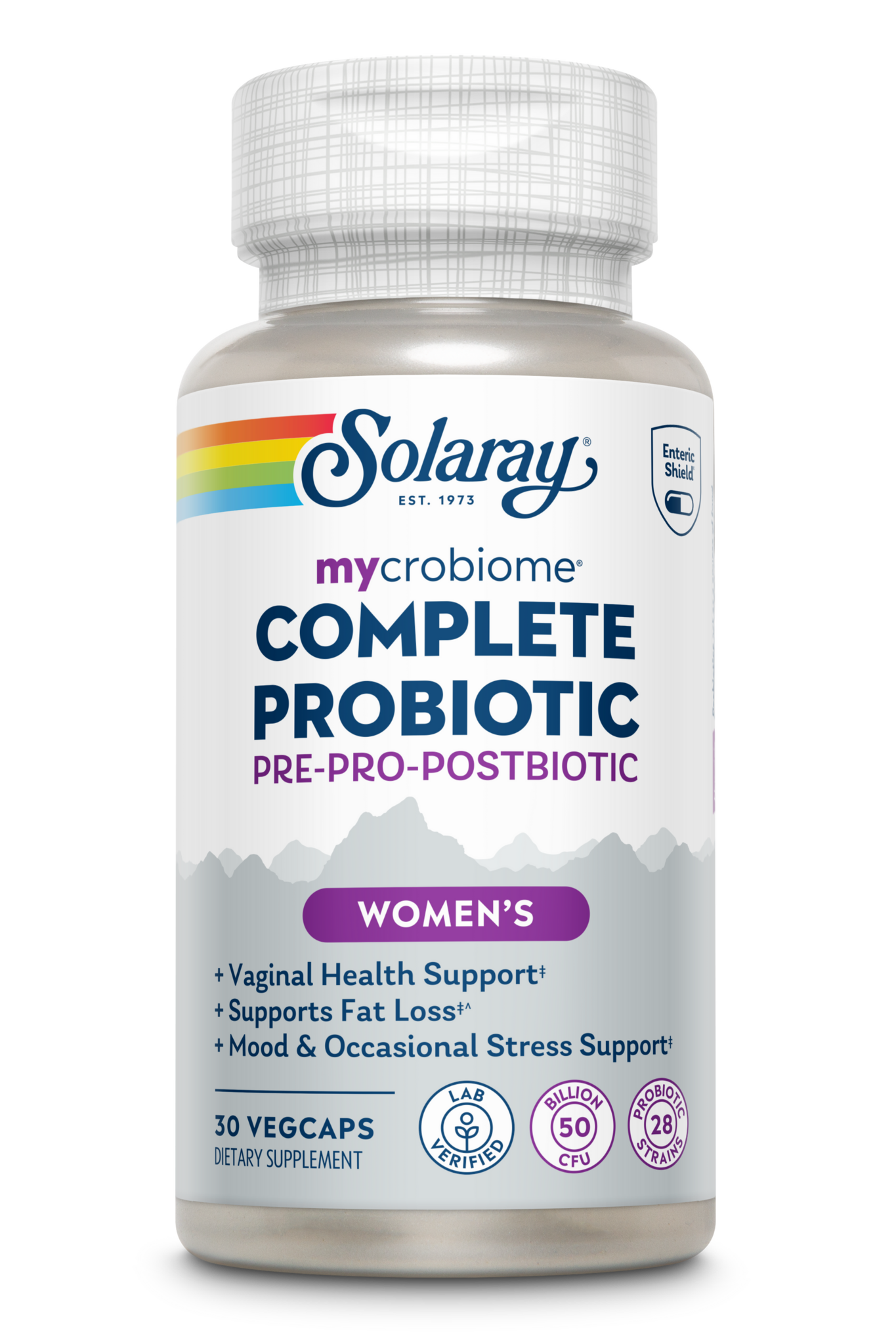 Solaray Complete Probiotic - Women’s 30 vegcaps