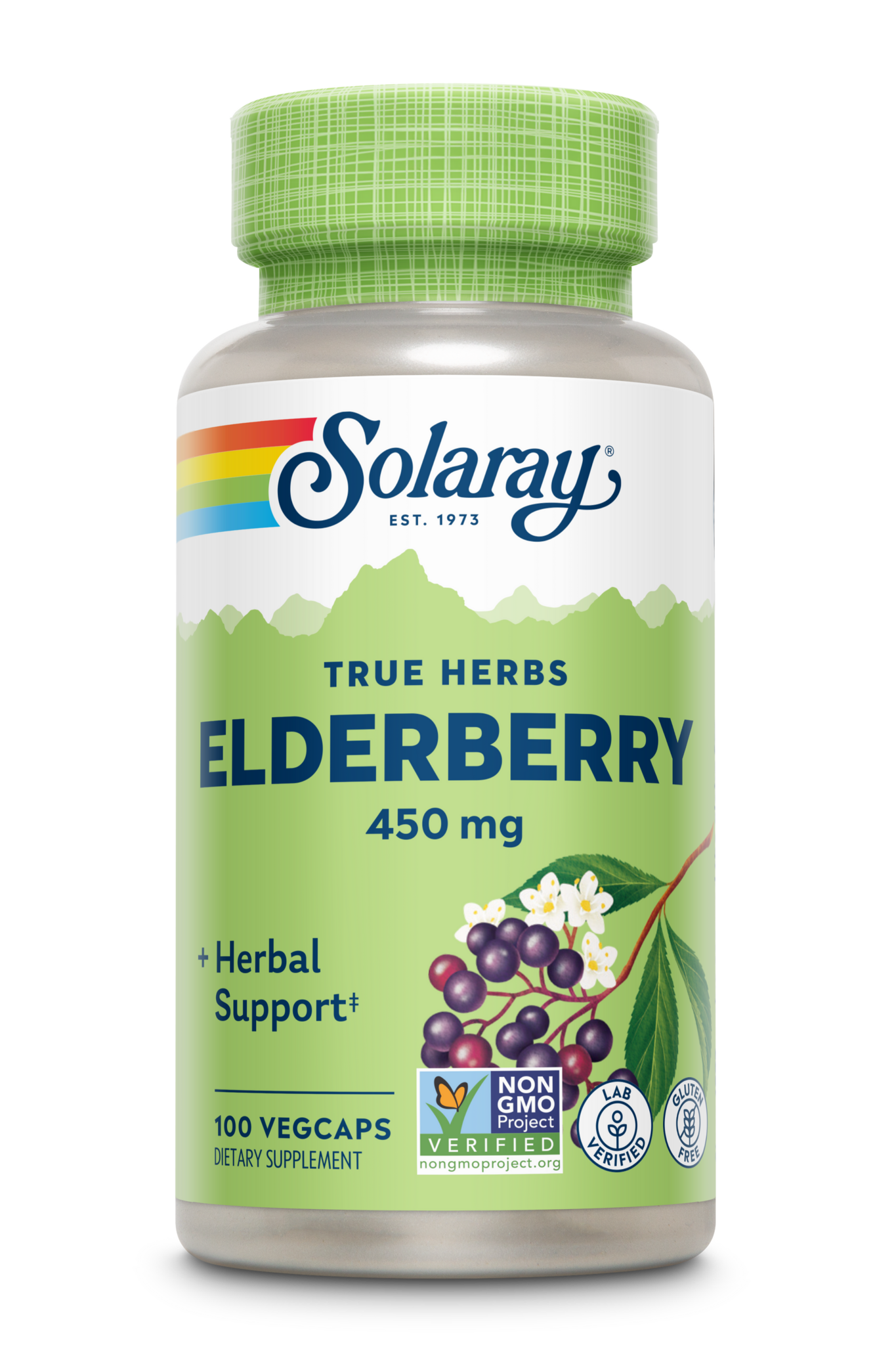 Solaray Elderberry 450mg 100 Caps
