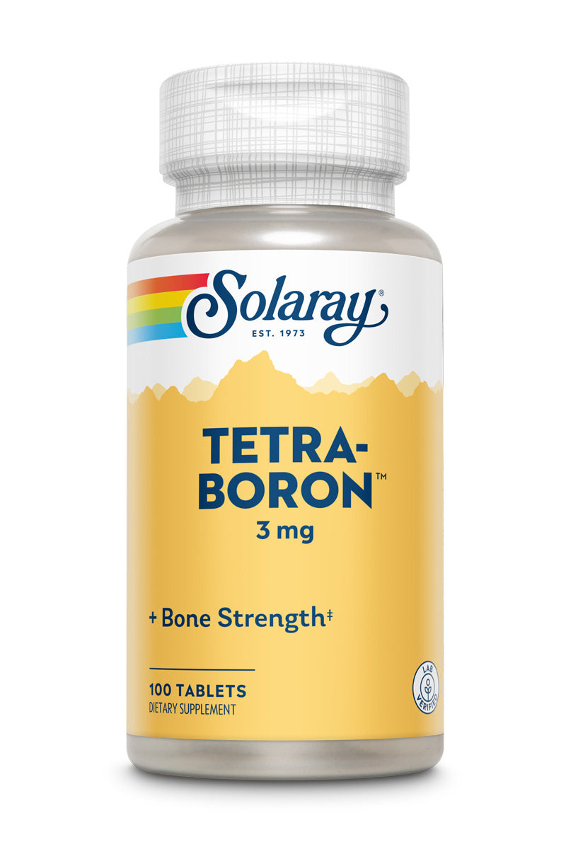 Solaray Tetra Boron 3mg 100 tab