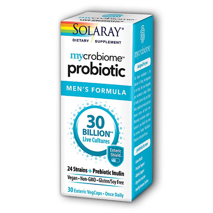 Solaray Mycrobiome Probiotic Men’s Formula 30cap