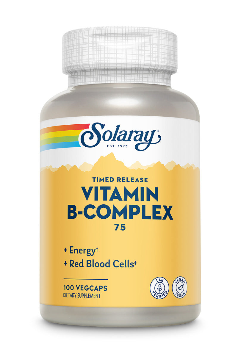 Solaray B-Complex 75 100vegcaps
