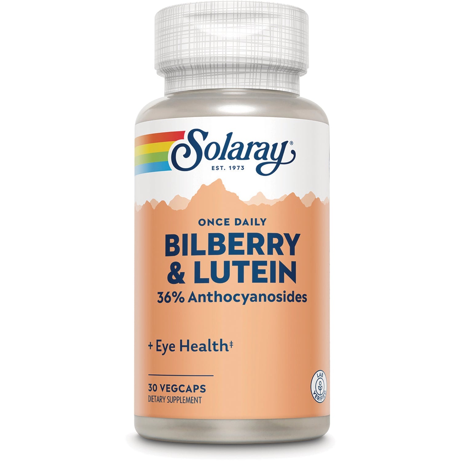 Solaray Bilberry & Lutein One Daily 160mg 30cap