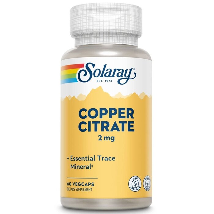 Solaray BioCitrate Copper