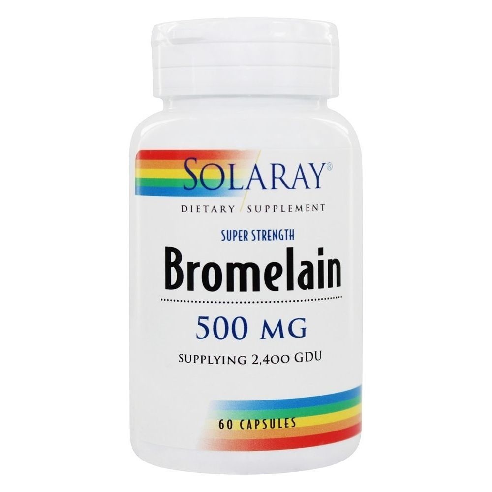 Solaray Bromelain 500 mg 60 caps