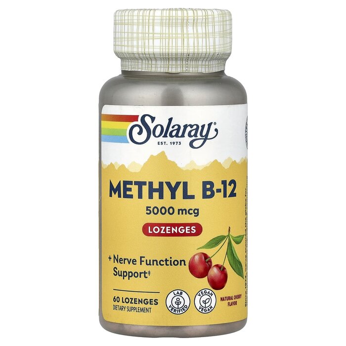 Solaray Methyl B-12 High Potency Lozenge 60