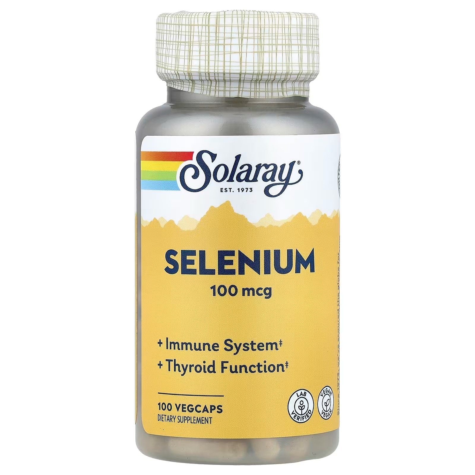 Solaray Selenium 100 MCG 100caps