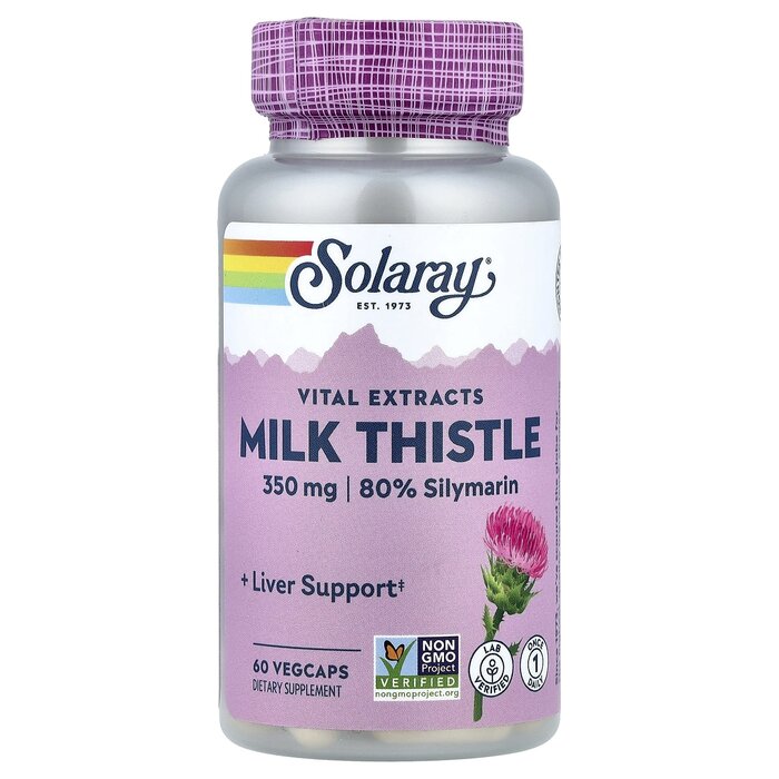 Solaray Milk Thistle One Daily-60 capsules