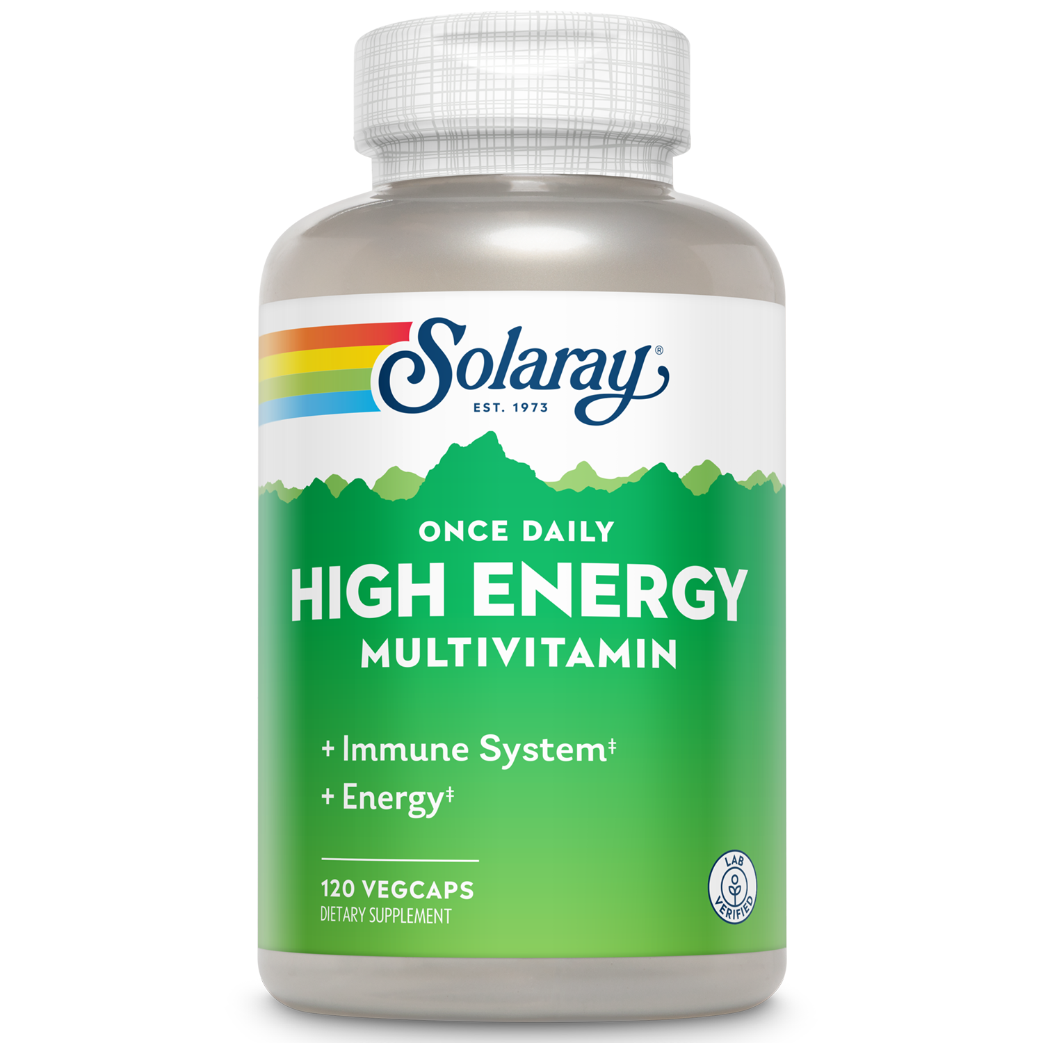Solaray Once Daily High Energy 120 capsules