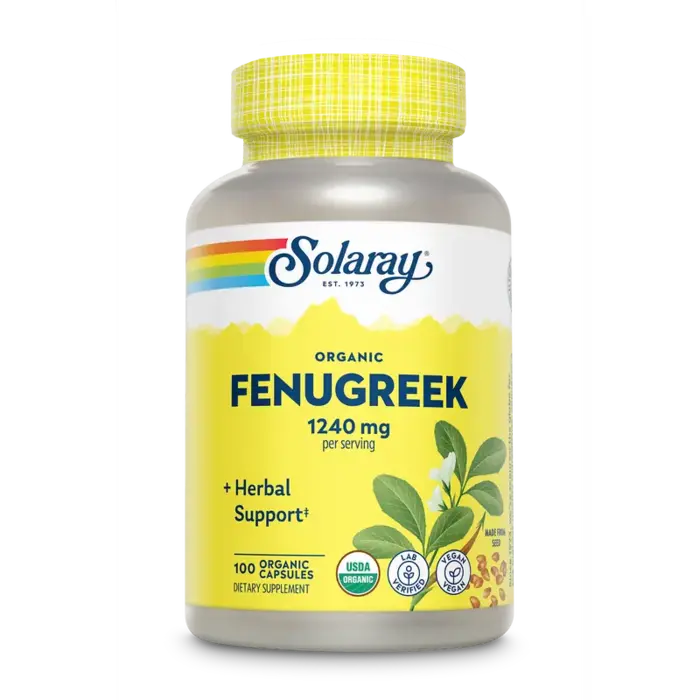 Solaray Organic Fenugreek