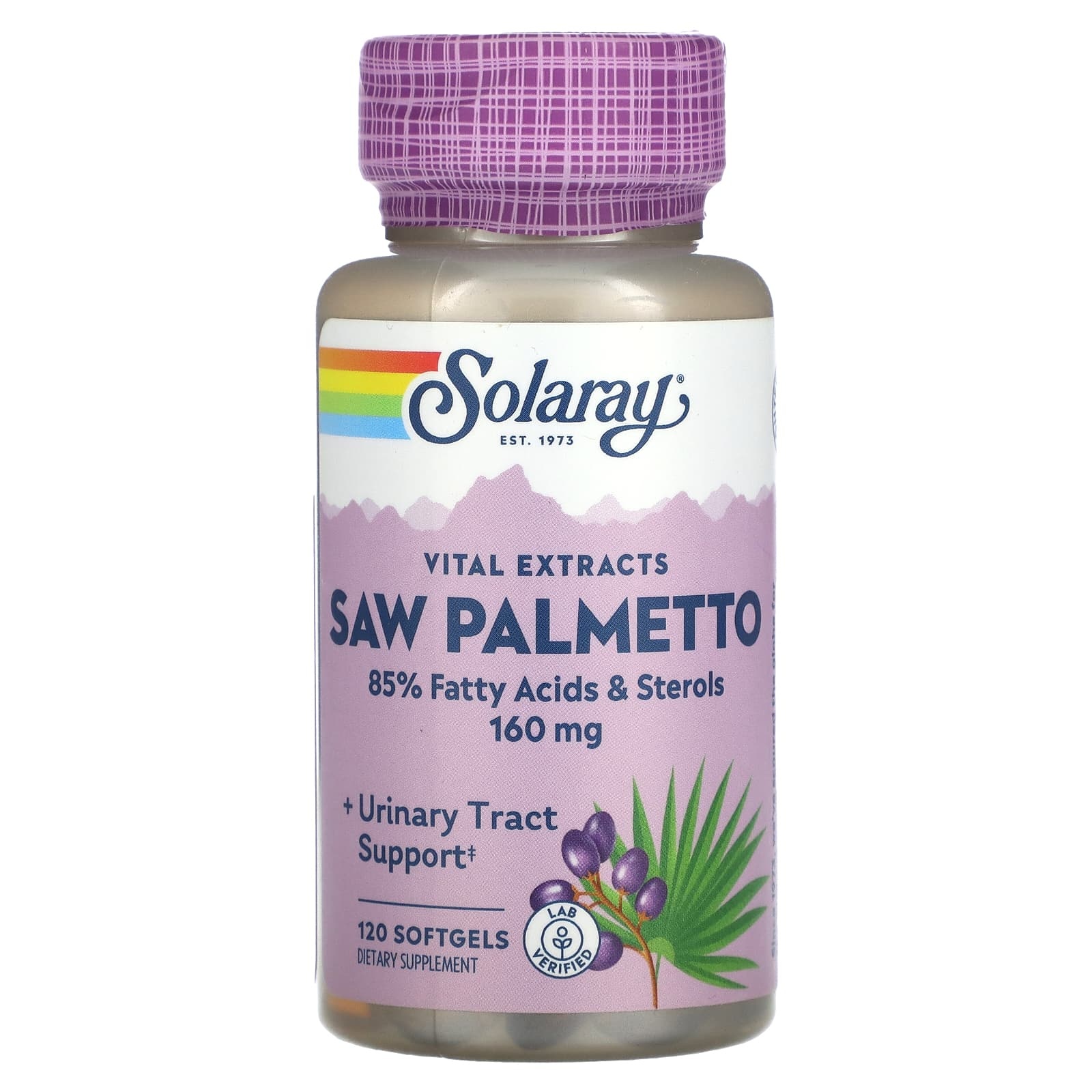 Solaray Saw Palmetto 160mg 120 ct
