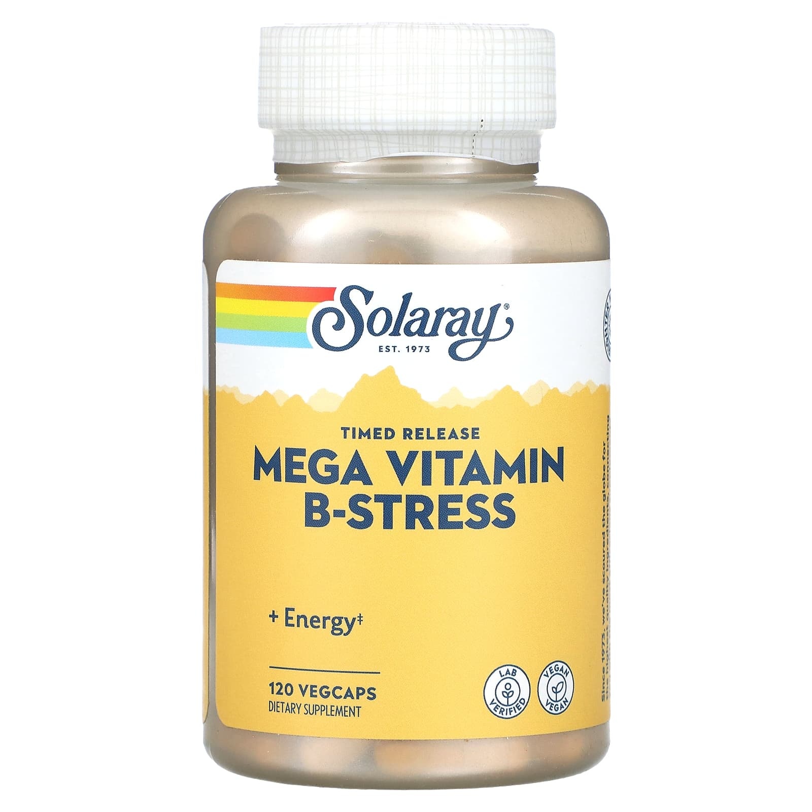 Solaray Solaray Mega B-Stress 120 capsules
