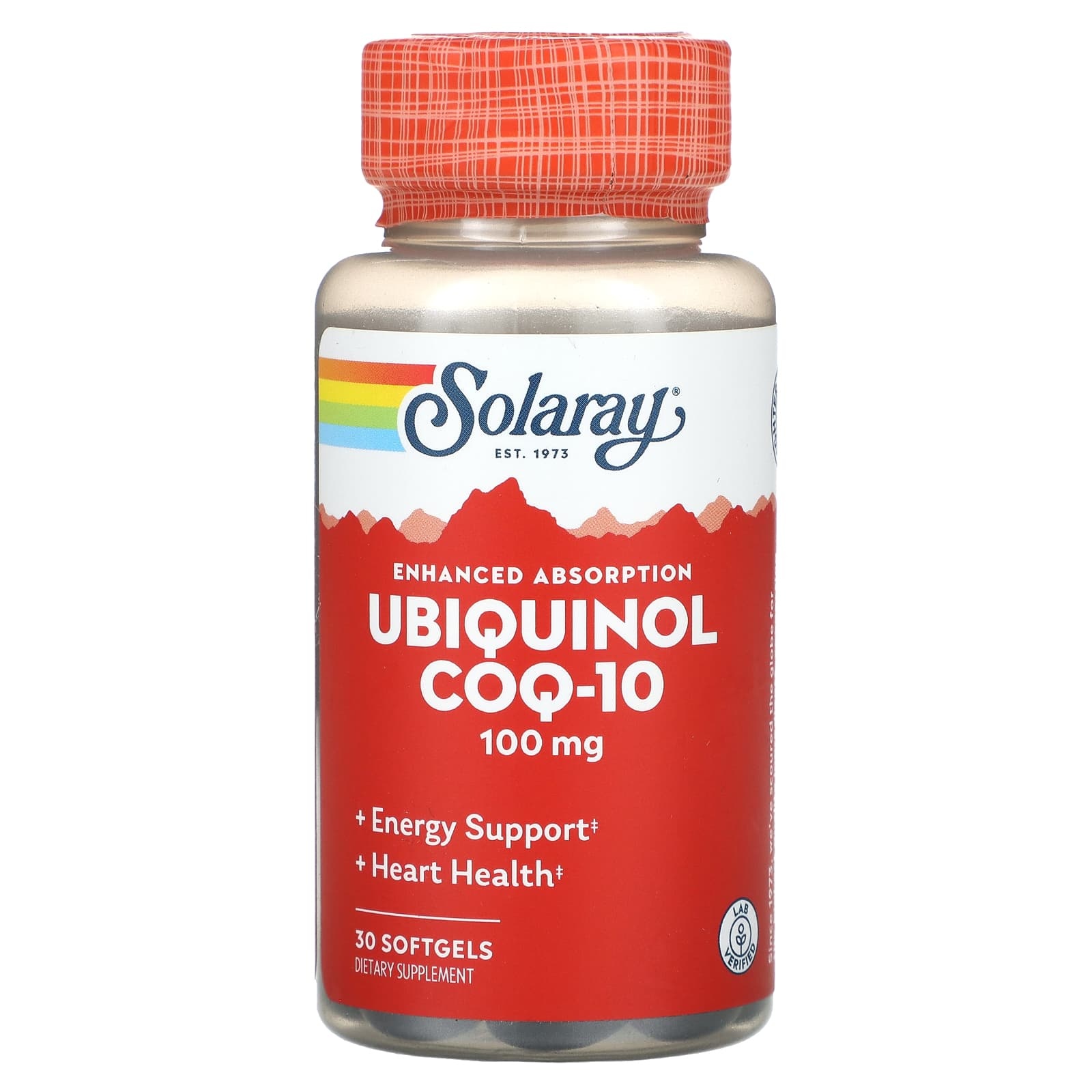 Solaray Ubiquinol COQ-10 100mg 30cap