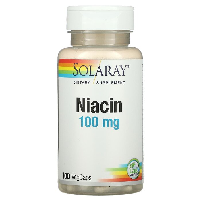 Solaray Niacin 100mg 100caps