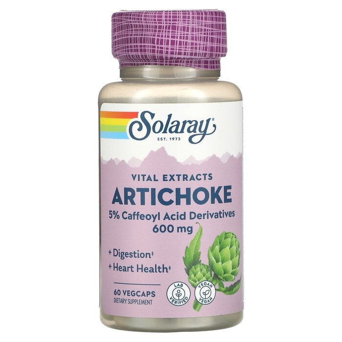 Solaray Artichoke Extract 60 capsules