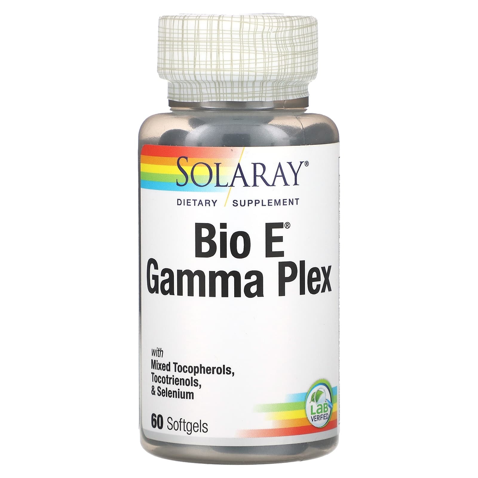 Solaray Bio E Gamma Plex 60 gels