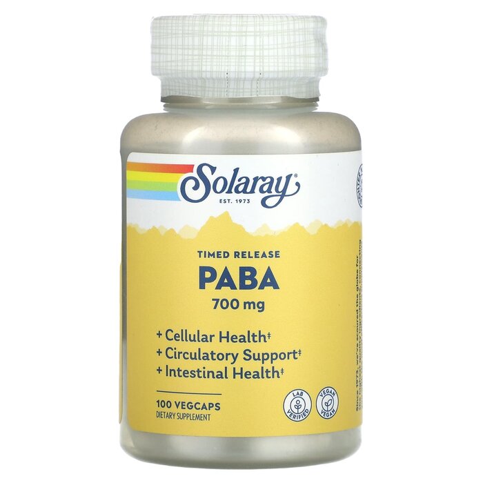 Solaray PABA 700mg Timed Release